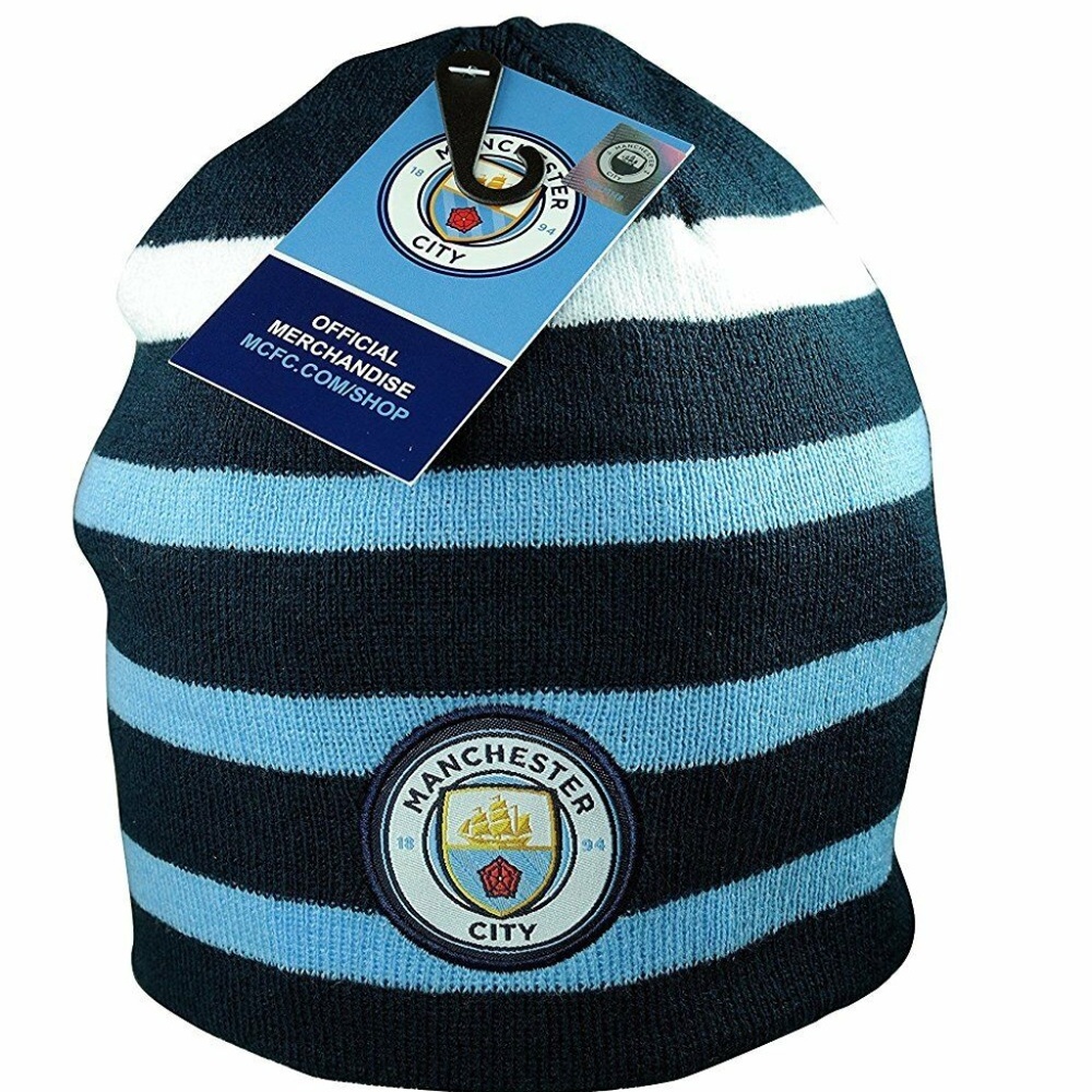 Manchester City Beanie Cape Winter Skullie